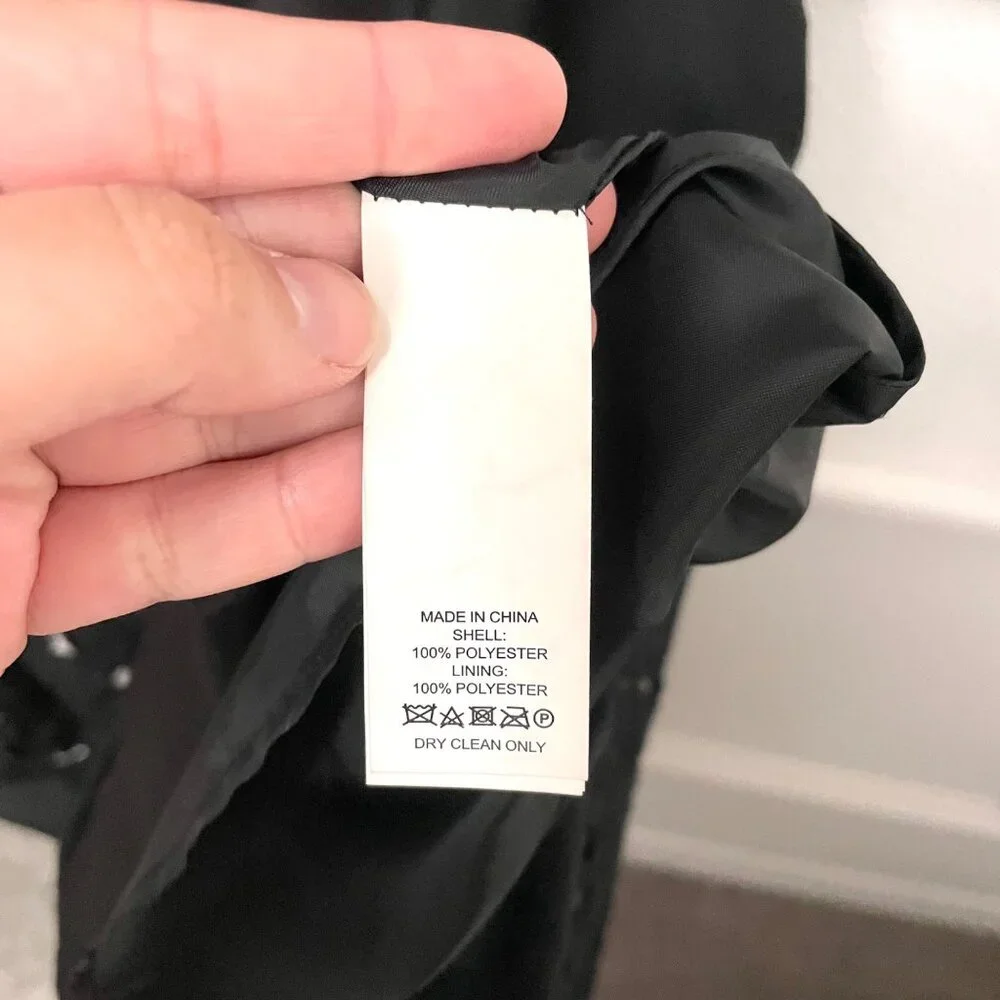 Kate Spade Lace Panel Fit and Flare Dress 14 Black Bateau Neck Sleeveless - Picture 4 of 6